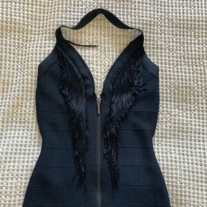 Elegant Black Mini Dress